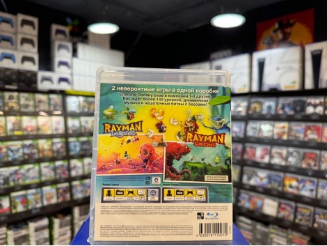 Rayman Legends + Rayman Origins PS3 (Русская версия)