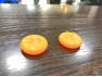 Накладки на стики Dualshock 4 (Оранжевые)