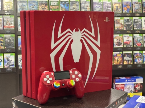 Игровая консоль Sony Playstation 4 PRO 1TB Spider-Man Edition (б/у)