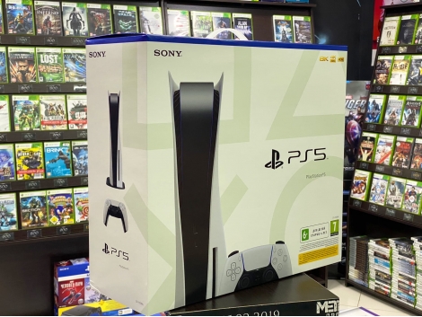 Игровая консоль Sony Playstation 5 + 2 геймпада