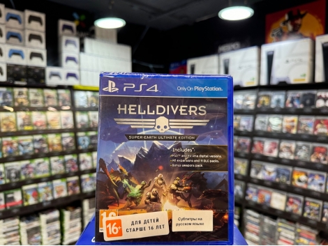 Helldivers Super-Earth Ultimate Edition PS4 (русская версия)