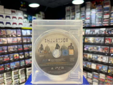 Injustice PS3 (Поврежден бокс)