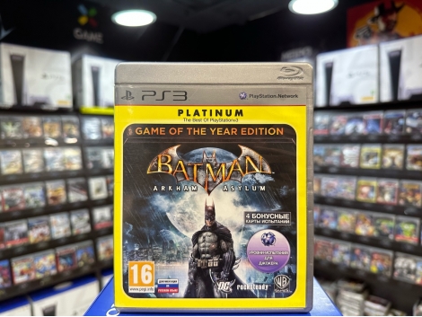 Batman: Arkham Asylum Game of the Year Edition PS3