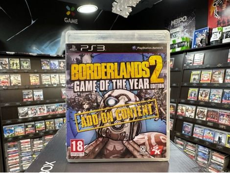 Borderlands 2: Game of the Year Edition (Add-On Content) PS3