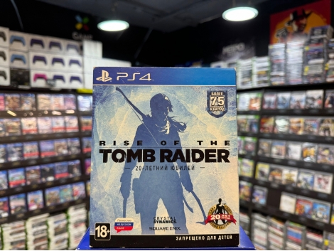 Rise of the Tomb Raider PS4 (Юбилейное издание с книжкой)