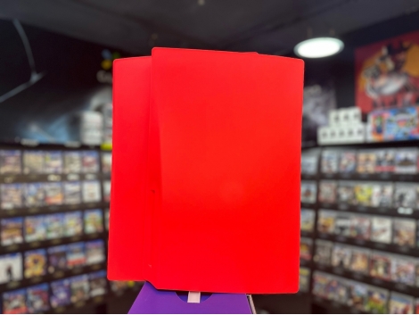 Съемные боковые панели для игровой приставки Sony PlayStation 5 с дисководом (Красный) (PS5)