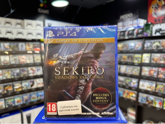 Sekiro Shadows Die Twice Game of the Year (Русская версия) PS4