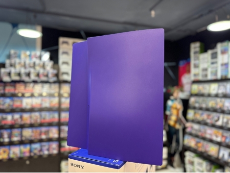 Съемные боковые панели для игровой приставки Sony PlayStation 5 с дисководом (Тёмно-фиолетовый) (PS5)