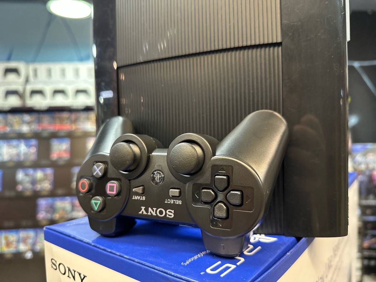 Игровая консоль Sony Playstation 3 500gb SuperSlim (б/у)