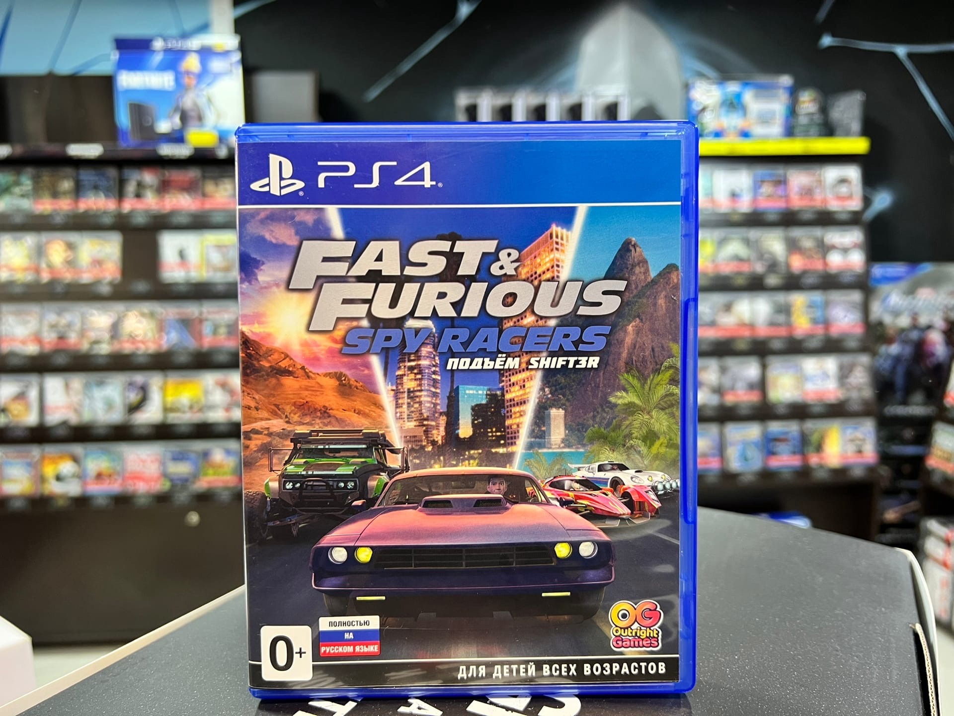 Fast & Furious: Spy Racers – Подъем SH1FT3R PS4